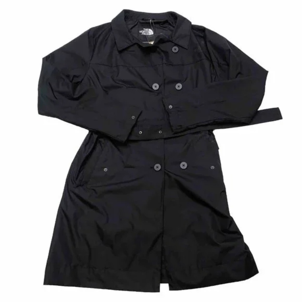 NWT The North Face Women's City Rain Belted Trench Coat Sz XL